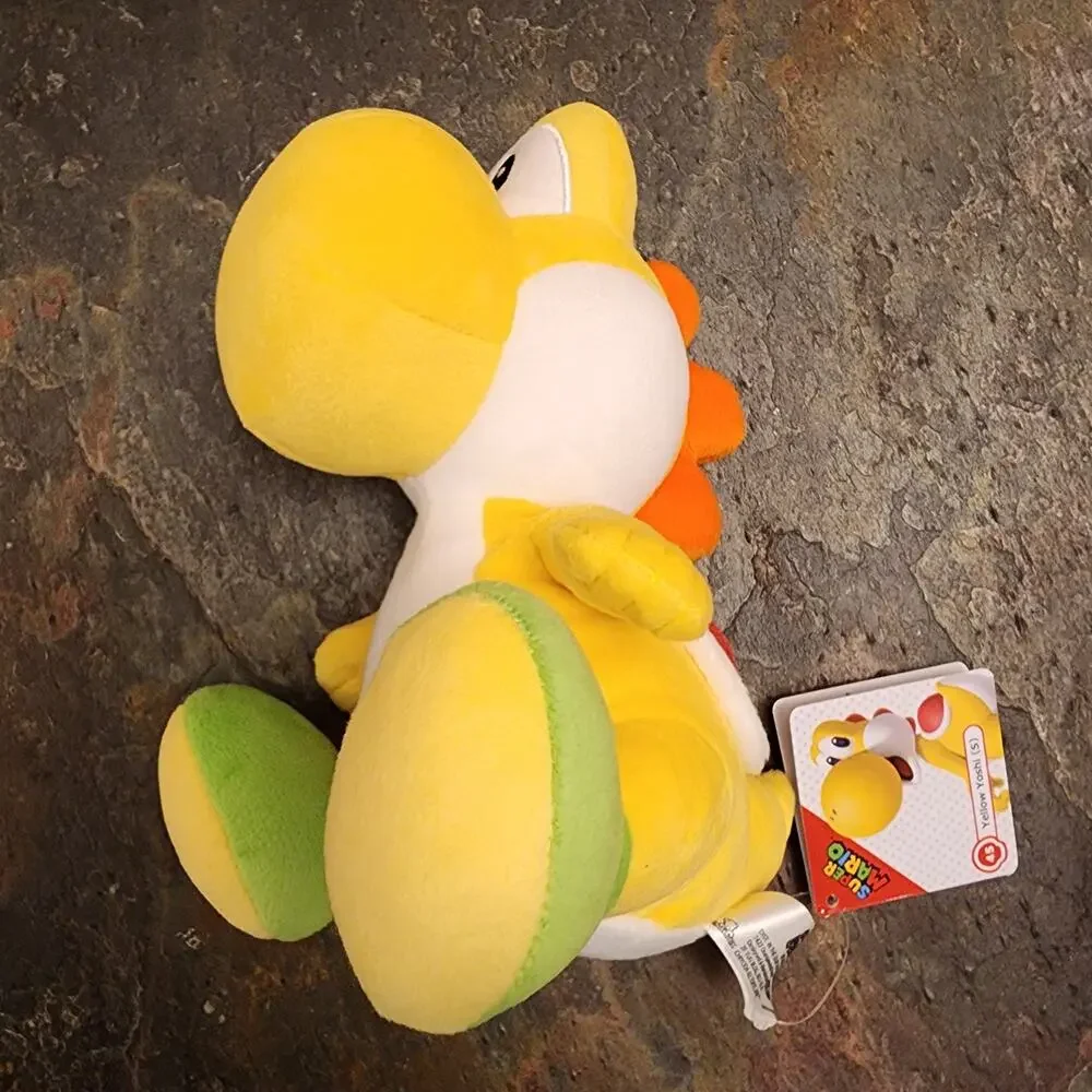 Plush - Yoshi Yellow, 8-inch (NEW) - Super Mario - Nintendo